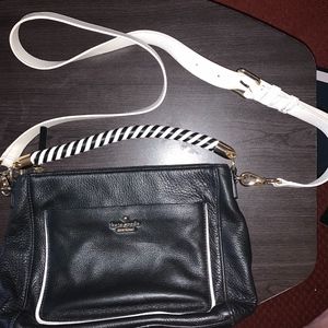 Black and white Kate Spade cross body